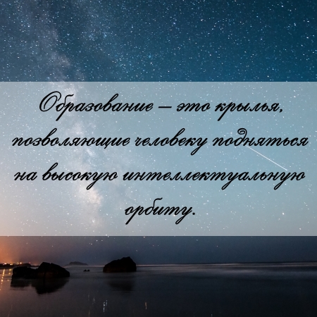 цитата об образовании и контрольной